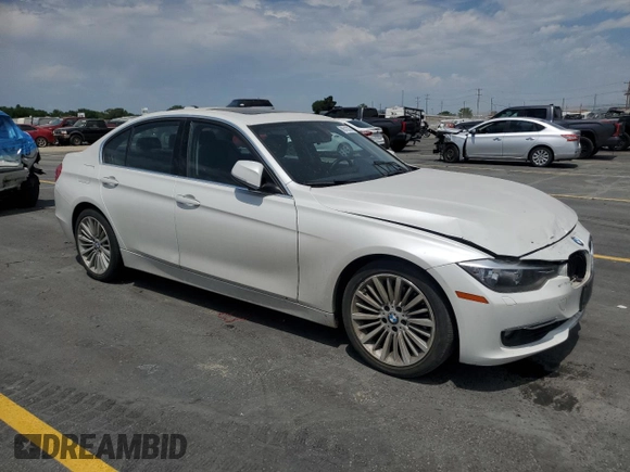 2013 BMW 3 Series 328i xDrive with VIN WBA3B3C53DF537817, listed as a Copart auction lot 60512215 with Not provided miles and Salvage title. Bid and sale history available at DreamBid. Image 4.