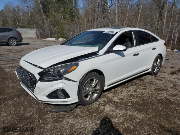 2019 Hyundai Sonata Sport with VIN 5NPE34AF3KH747637, listed as a Copart auction lot 48707865 with 189,257 mi miles and Salvage Title. Bid and sale history available at carsss.com. Image 1.