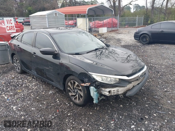 2017 Honda Civic Sedan LX with VIN 19XFC2F57HE078956, listed as a IAAI auction lot 41863593 with 175,088 mi miles. Bid and sale history available at carsss.com. Image 1.
