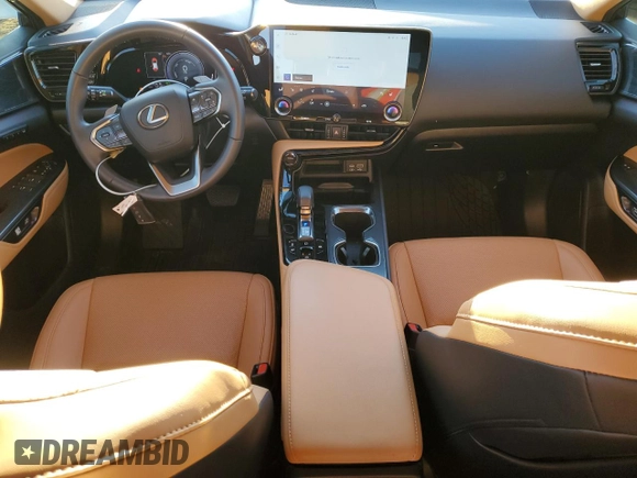 2023 Lexus NX with VIN 2T2GKCEZ5PC015106, listed as a Copart auction lot 44005985 with 21,168 mi miles and Salvage Title. Bid and sale history available at carsss.com. Image 8.