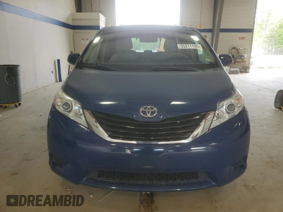 2014 Toyota Sienna LE AAS with VIN 5TDKK3DC7ES451097, listed as a Copart auction lot 55211105 with 251,705 mi miles and Salvage Title. Bid and sale history available at DreamBid. Image 5.