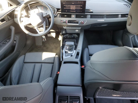 2024 Audi A5 Sportback S line Premium with VIN WAUDACF51RA072705, listed as a Copart auction lot 70411354 with 1,856 mi miles and Salvage Title. Bid and sale history available at carsss.com. Image 8.