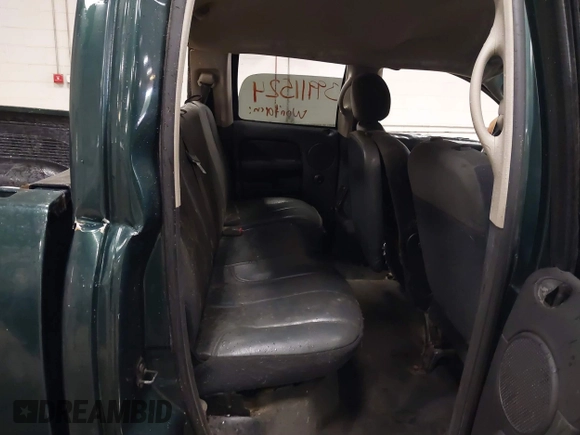 2002 Dodge 1500 with VIN 3B7HA18N02G113497, listed as a IAAI auction lot 39911524 with 127,262 mi miles and . Bid and sale history available at DreamBid. Image 8.