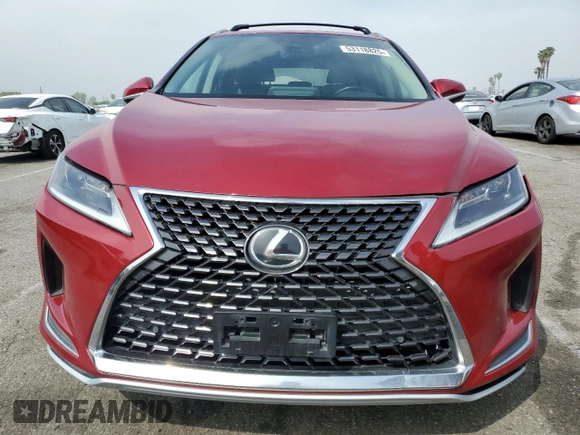 2020 Lexus RX 350L with VIN JTJHZKFA2L2024522, listed as a Copart auction lot 53118825 with 73,403 mi miles and Salvage title. Bid and sale history available at DreamBid. Image 5.