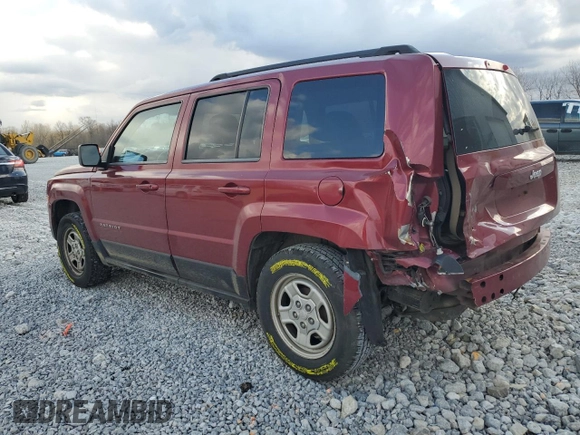 2012 Jeep Patriot Sport with VIN 1C4NJPBA6CD550978, listed as a Copart auction lot 53034425 with 157,101 mi miles and Salvage Title. Bid and sale history available at DreamBid. Image 2.