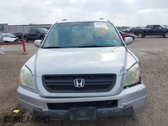 2003 Honda Pilot EX with VIN 2HKYF18623H576163, listed as a IAAI auction lot 41948133 with 244,516 mi miles and . Bid and sale history available at DreamBid. Image 12.