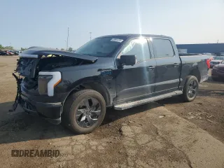 2024 Ford F-150 Lightning Flash with VIN 1FT6W3L75RWG27385, listed as a Copart auction lot 58961275 with 6,010 mi miles and Clean title. Bid and sale history available at DreamBid. Image 1.