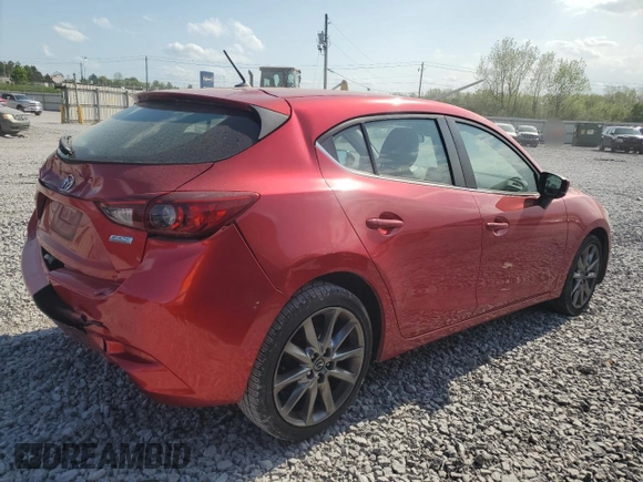 2018 Mazda 3 Touring with VIN 3MZBN1L33JM205247, listed as a Copart auction lot 51902575 with 78,118 mi miles and Salvage Title. Bid and sale history available at DreamBid. Image 3.