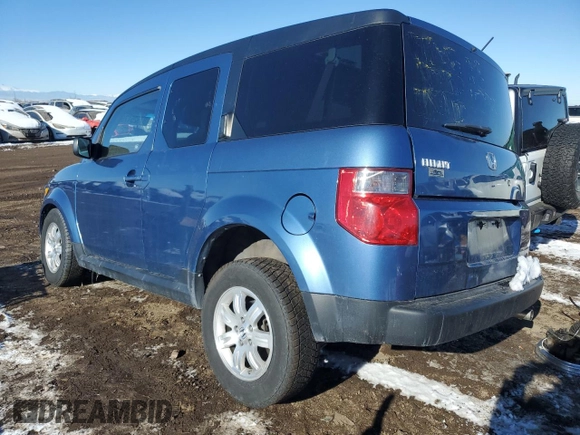 2007 Honda Element EX with VIN 5J6YH27727L013653, listed as a Copart auction lot 87925175 with 114,612 mi miles and Salvage Title. Bid and sale history available at DreamBid. Image 2.