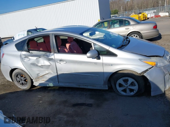 2013 Toyota Prius One with VIN JTDKN3DU8D5564853, listed as a IAAI auction lot 41973459 with 160,391 mi miles. Bid and sale history available at carsss.com. Image 14.