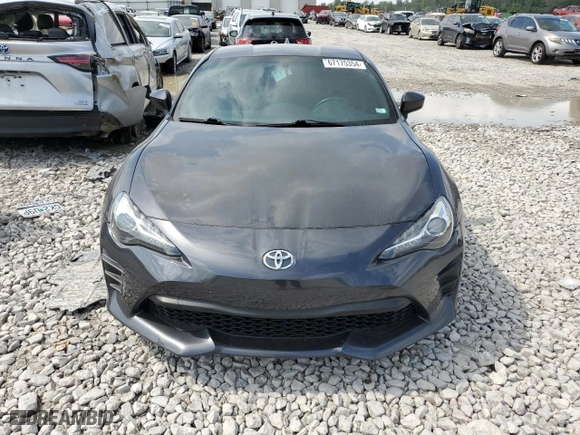 2017 Toyota 86 with VIN JF1ZNAA13H8701852, listed as a Copart auction lot 67175354 with 95,730 mi miles and Salvage Title. Bid and sale history available at carsss.com. Image 5.