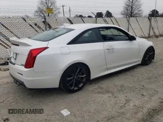 2016 Cadillac ATS-V with VIN 1G6AN1RY9G0108327, listed as a Copart auction lot 45901385 with 32,098 mi miles and Salvage Title. Bid and sale history available at carsss.com. Image 3.