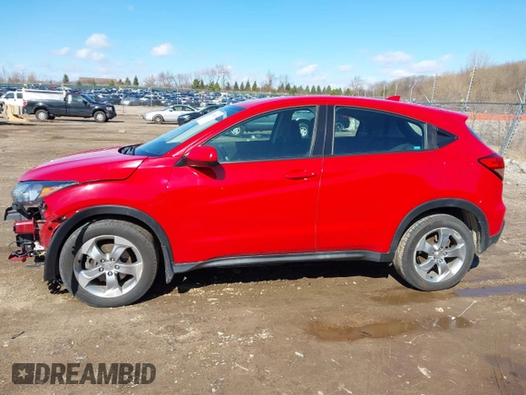 2017 Honda HR-V LX with VIN 3CZRU6H32HM700330, listed as a IAAI auction lot 41879136 with 90,629 mi miles. Bid and sale history available at carsss.com. Image 14.