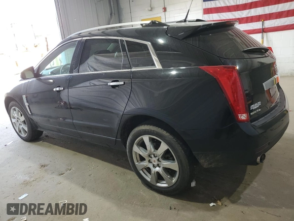 2012 Cadillac SRX Performance Collection with VIN 3GYFNEE3XCS593868, listed as a Copart auction lot 54381275 with 80,855 mi miles and Salvage title. Bid and sale history available at DreamBid. Image 2.