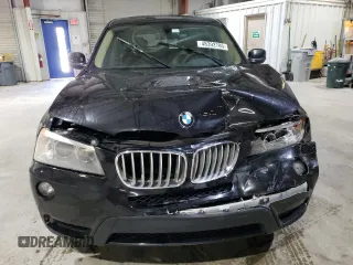 2011 BMW X3 35i with VIN 5UXWX7C57BLL15125, listed as a Copart auction lot 48392785 with 152,463 mi miles and Salvage Title. Bid and sale history available at DreamBid. Image 5.