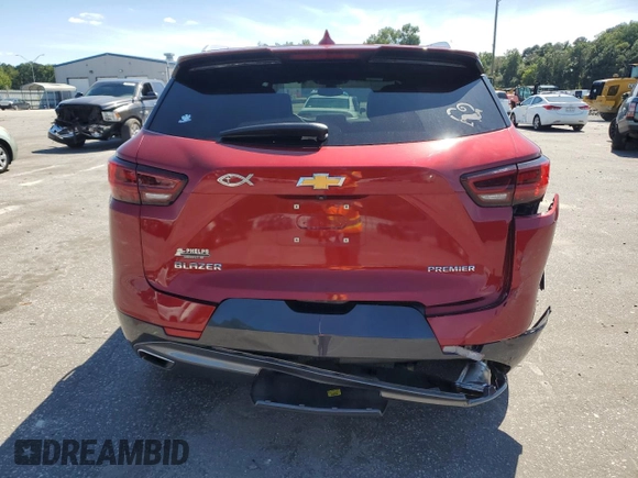 2023 Chevrolet Blazer Premier z VIN 3GNKBFRS4PS119996, wystawiony jako Copart lot #70096664 z przebiegiem 19 179 mil mil oraz Szkoda całkowita • Salvage title. Historia ofert i sprzedaży dostępna na DreamBid. Obrazek 6.