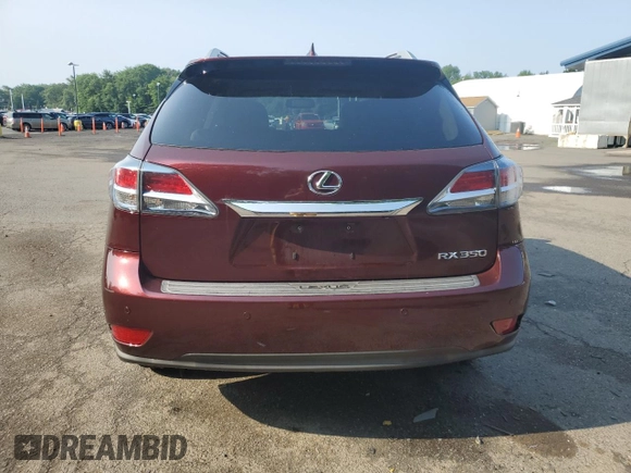 2015 Lexus RX 350 with VIN 2T2BK1BA4FC253122, listed as a Copart auction lot 60499695 with 161,686 mi miles and Salvage title. Bid and sale history available at DreamBid. Image 6.