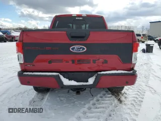 2019 Ford F-150 XL with VIN 1FTEW1E56KFB64268, listed as a Copart auction lot 42147164 with 0 mi miles and Salvage Title. Bid and sale history available at carsss.com. Image 6.