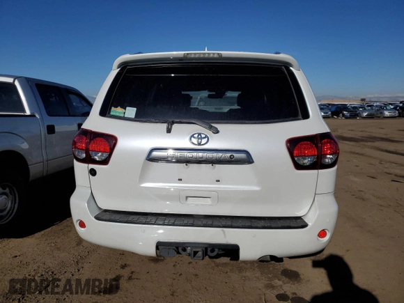 2018 Toyota Sequoia Platinum with VIN 5TDDY5G11JS158125, listed as a Copart auction lot 47347404 with 105,169 mi miles. Bid and sale history available at carsss.com. Image 6.