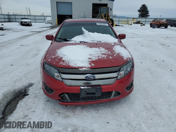 2011 Ford Fusion SPORT with VIN 3FAHP0DC4BR142413, listed as a Copart auction lot 44555335 with 172,951 mi miles and Salvage Title. Bid and sale history available at carsss.com. Image 5.