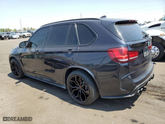 2015 BMW X5 M with VIN 5YMKT6C50F0C89393, listed as a Copart auction lot 65845844 with 78,304 mi miles and Salvage Title. Bid and sale history available at carsss.com. Image 2.