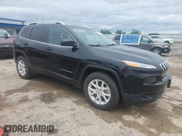 2018 Jeep Cherokee Latitude Plus with VIN 1C4PJMLX3JD572279, listed as a Copart auction lot 61975555 with 89,829 mi miles and Non repairable. Bid and sale history available at DreamBid. Image 4.