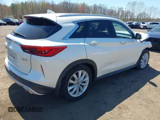 2019 Infiniti QX50 Essential with VIN 3PCAJ5M30KF113891, listed as a IAAI auction lot 42006449 with 49,138 mi miles and . Bid and sale history available at DreamBid. Image 4.