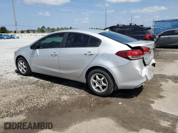 2018 Kia Forte LX with VIN 3KPFK4A7XJE206037, listed as a Copart auction lot 54236355 with 55,813 mi miles and Salvage Title. Bid and sale history available at DreamBid. Image 2.