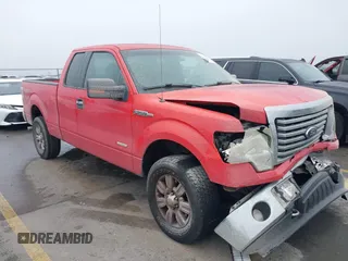 2012 Ford F-150 XL with VIN 1FTFX1ET6CFB72324, listed as a IAAI auction lot 41424397 with 261,259 mi miles. Bid and sale history available at carsss.com. Image 1.