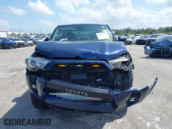 2022 Toyota 4Runner SR5 Premium with VIN JTENU5JR7N6030990, listed as a IAAI auction lot 41810950 with 45,595 mi miles and . Bid and sale history available at DreamBid. Image 6.