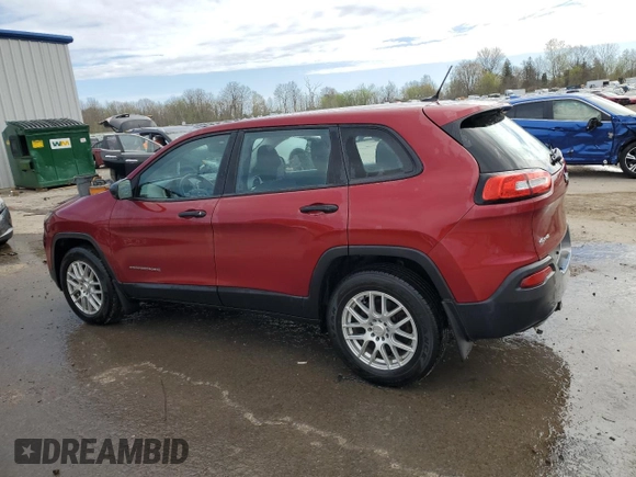 2016 Jeep Cherokee Sport with VIN 1C4PJMABXGW366669, listed as a Copart auction lot 55060605 with 68,978 mi miles and Salvage title. Bid and sale history available at DreamBid. Image 2.