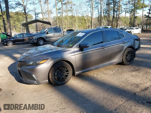 2022 Toyota Camry SE with VIN 4T1S11AK7NU682575, listed as a IAAI auction lot 41633941 with 85,328 mi miles. Bid and sale history available at carsss.com. Image 17.