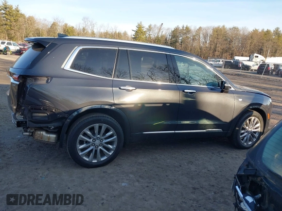 2022 Cadillac XT6 Premium Luxury with VIN 1GYKPDRS1NZ178383, listed as a IAAI auction lot 41730748 with 16,290 mi miles. Bid and sale history available at carsss.com. Image 14.
