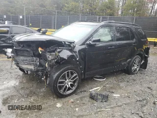 2017 Ford Explorer Sport with VIN 1FM5K8GT9HGB38228, listed as a Copart auction lot 44203005 with Not Provided miles and Salvage Title. Bid and sale history available at carsss.com. Image 1.