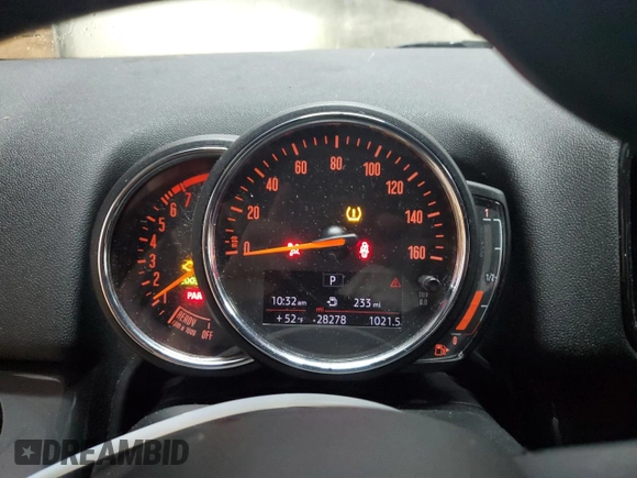 2021 MINI Countryman Oxford Edition with VIN WMZ23BR01M3M77023, listed as a Copart auction lot 78089504 with 28,278 mi miles and Non Repairable. Bid and sale history available at carsss.com. Image 9.