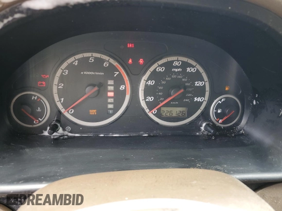 2002 Honda CR-V EX with VIN JHLRD78832C042021, listed as a Copart auction lot 61295085 with 226,126 mi miles and Clean title. Bid and sale history available at DreamBid. Image 9.