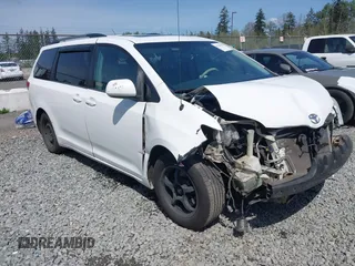 2013 Toyota Sienna XLE AAS with VIN 5TDYK3DC9DS292737, listed as a IAAI auction lot 42160582 with 200,321 mi miles and . Bid and sale history available at DreamBid. Image 1.
