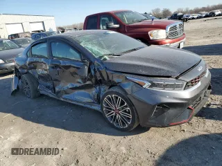 2024 Kia Forte GT with VIN 3KPF44AC8RE692589, listed as a Copart auction lot 48215805 with 30,887 mi miles and Salvage Title. Bid and sale history available at carsss.com. Image 4.