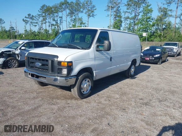 2011 Ford Econoline Cargo Commercial with VIN 1FTNE1EWXBDB18935, listed as a IAAI auction lot 42269977 with 240,545 mi miles and . Bid and sale history available at DreamBid. Image 2.
