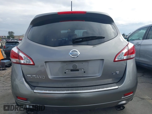 2011 Nissan Murano SL with VIN JN8AZ1MU3BW055849, listed as a IAAI auction lot 41767099 with 106,690 mi miles and . Bid and sale history available at DreamBid. Image 16.