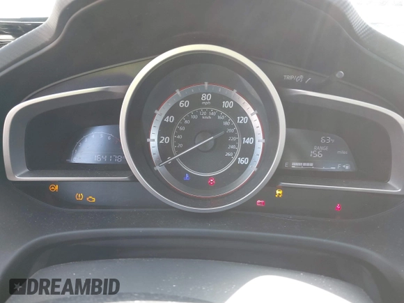 2016 Mazda 3 i Touring with VIN JM1BM1W74G1291307, listed as a IAAI auction lot 42106234 with 164,178 mi miles and . Bid and sale history available at DreamBid. Image 7.