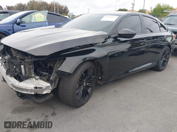 2020 Honda Accord Sport with VIN 1HGCV2F38LA012425, listed as a IAAI auction lot 42184562 with 60,863 mi miles and . Bid and sale history available at DreamBid. Image 18.