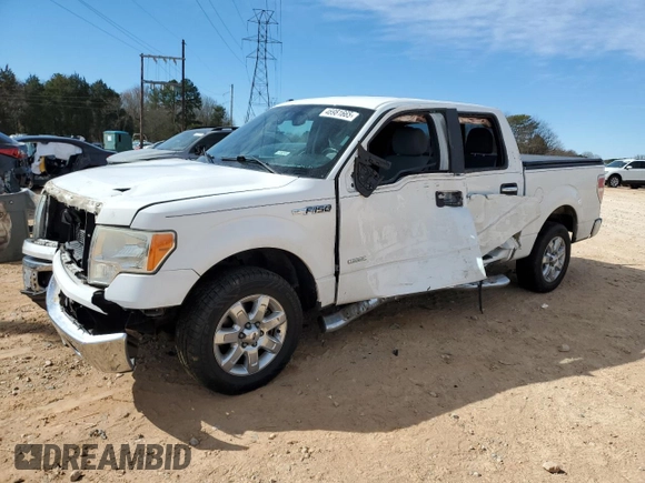 2014 Ford F-150 XL with VIN 1FTFW1CTXEFC60186, listed as a Copart auction lot 46981665 with 166,904 mi miles and Salvage Title. Bid and sale history available at carsss.com. Image 1.