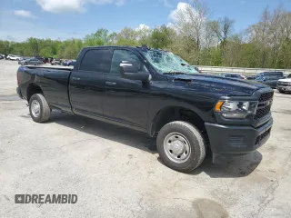 2024 Ram 2500 Tradesman with VIN 3C6UR5HJ9RG376715, listed as a Copart auction lot 55467895 with 4,085 mi miles and Salvage title. Bid and sale history available at DreamBid. Image 4.