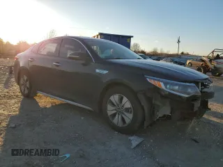 2018 Kia Optima Hybrid Premium with VIN KNAGT4LE1J5021168, listed as a Copart auction lot 84724254 with 84,886 mi miles and Salvage Title. Bid and sale history available at carsss.com. Image 4.