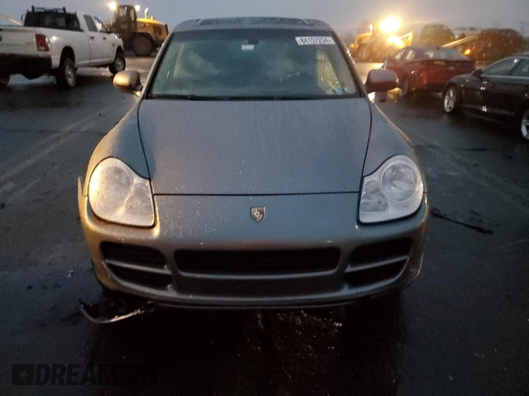 2006 Porsche Cayenne S with VIN WP1AB29P36LA66218, listed as a Copart auction lot 84157234 with 0 mi miles and Salvage Title. Bid and sale history available at carsss.com. Image 5.