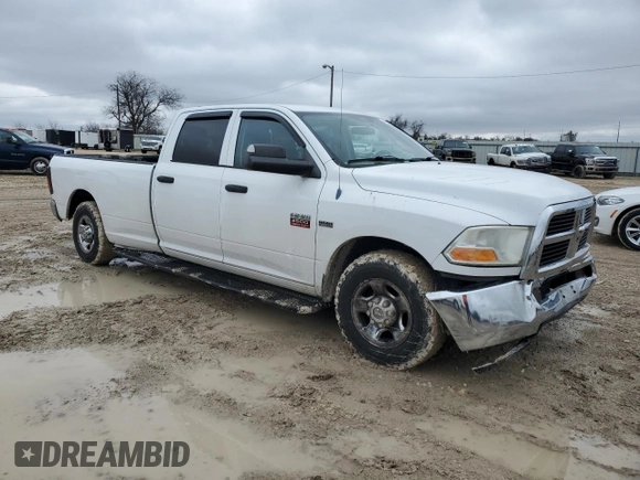 2012 Ram 2500 ST z VIN 3C6TD4HT2CG163506, wystawiony jako Copart lot #44769985 z przebiegiem 220 005 mil mil oraz Szkoda całkowita • Salvage title. Historia ofert i sprzedaży dostępna na DreamBid. Obrazek 4.