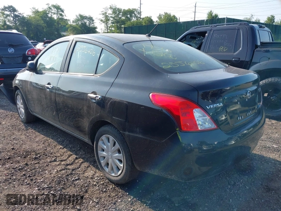 2012 Nissan Versa SV with VIN 3N1CN7AP4CL819462, listed as a IAAI auction lot 42576247 with Not provided miles and . Bid and sale history available at DreamBid. Image 3.