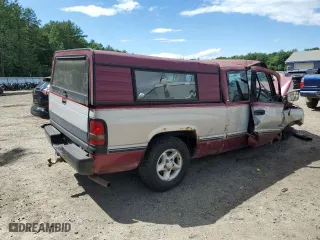 1996 Dodge Ram 1500 with VIN 3B7HC13Y3TG195125, listed as a Copart auction lot 60597664 with 143,604 mi miles and Clean Title. Bid and sale history available at carsss.com. Image 3.