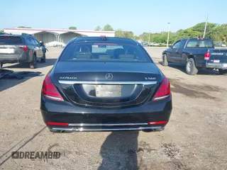 2018 Mercedes-Benz S 560 Maybach with VIN WDDUX8GB8JA350500, listed as a IAAI auction lot 41935111 with 92,181 mi miles and . Bid and sale history available at DreamBid. Image 16.